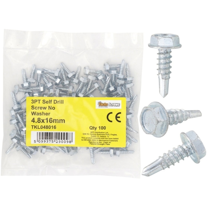 TECHS SCREW 4.8x19mm PER 100