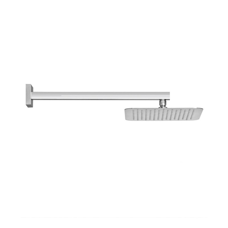 Cari Square 200 shower head &500 wall sh