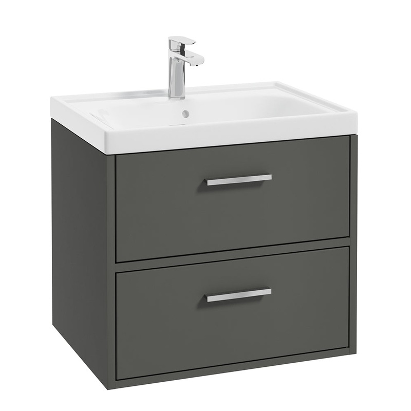 Finland Dolphin Grey Matt 60cm Wall Hung