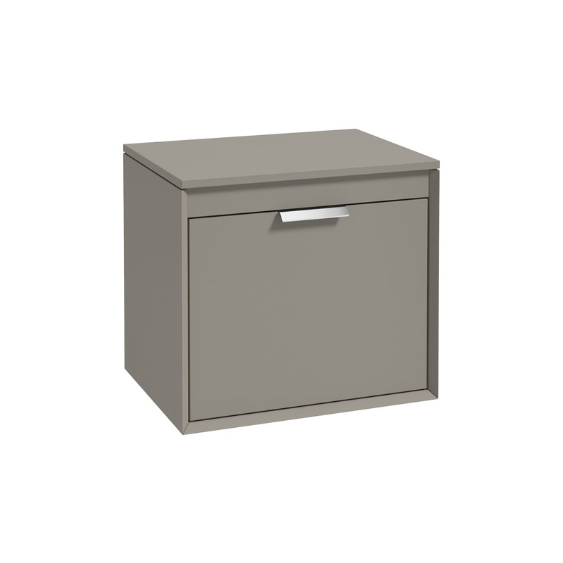 Fjord 60cm Unit with Countertop Chrome H