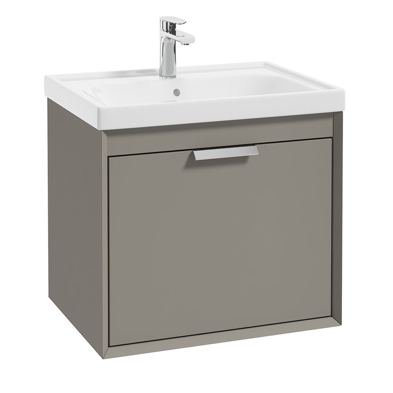 Fjord Khaki Matt  60cm Wall Hung Vanity