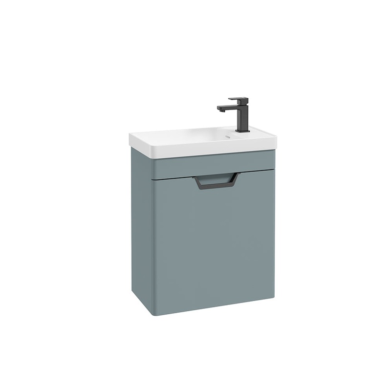 Freya 55cm 1 Door Cloakroom Wall Hung Va