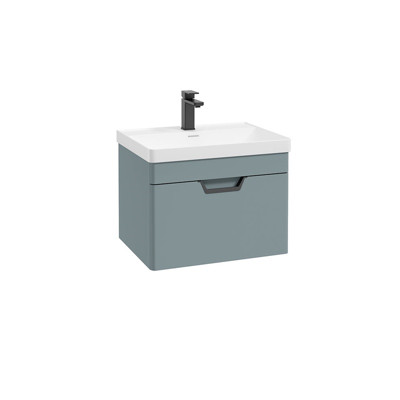 Freya 60cm 1 Drawer Wall Hung Vanity Uni