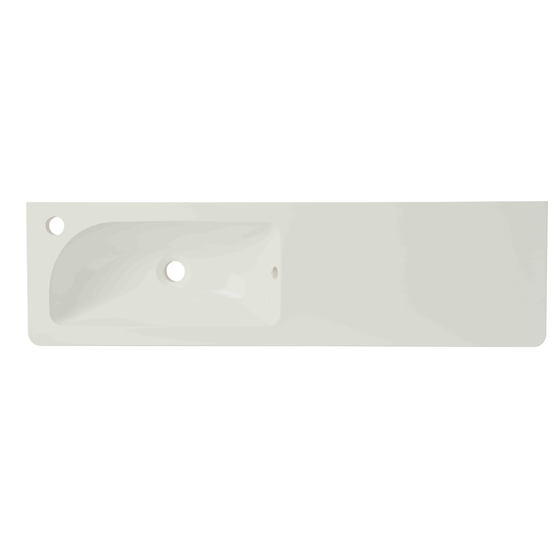 1000mm Left Handed Isocast Basin
