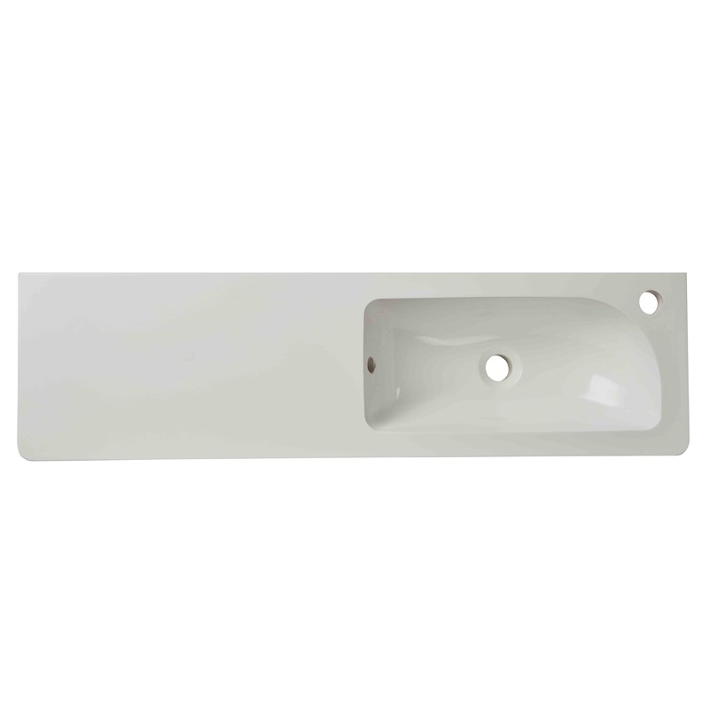 1000mm Right Handed Isocast Basin