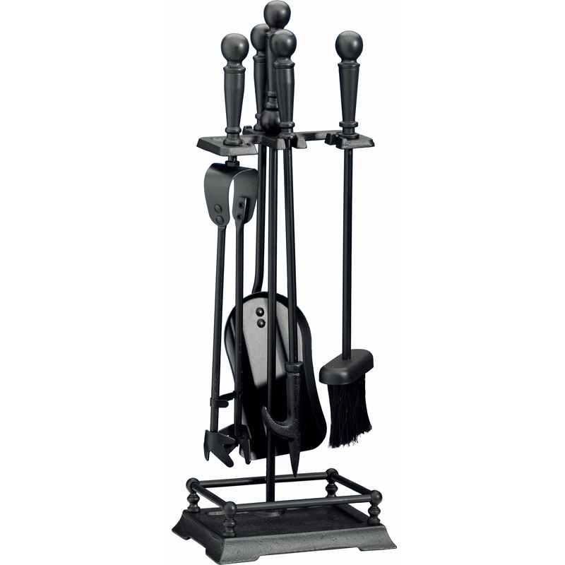 CASTLE LIVING BLACK  5PC COMPANION SET