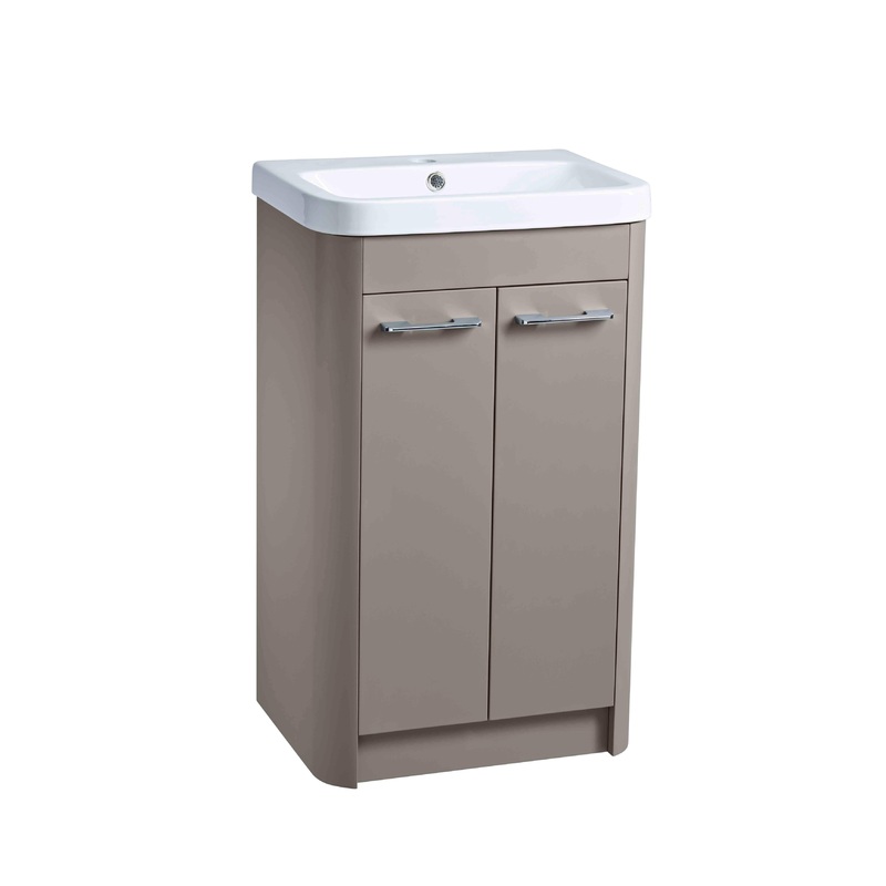 Contour 500mm Full Depth Basin Unit – Stone G