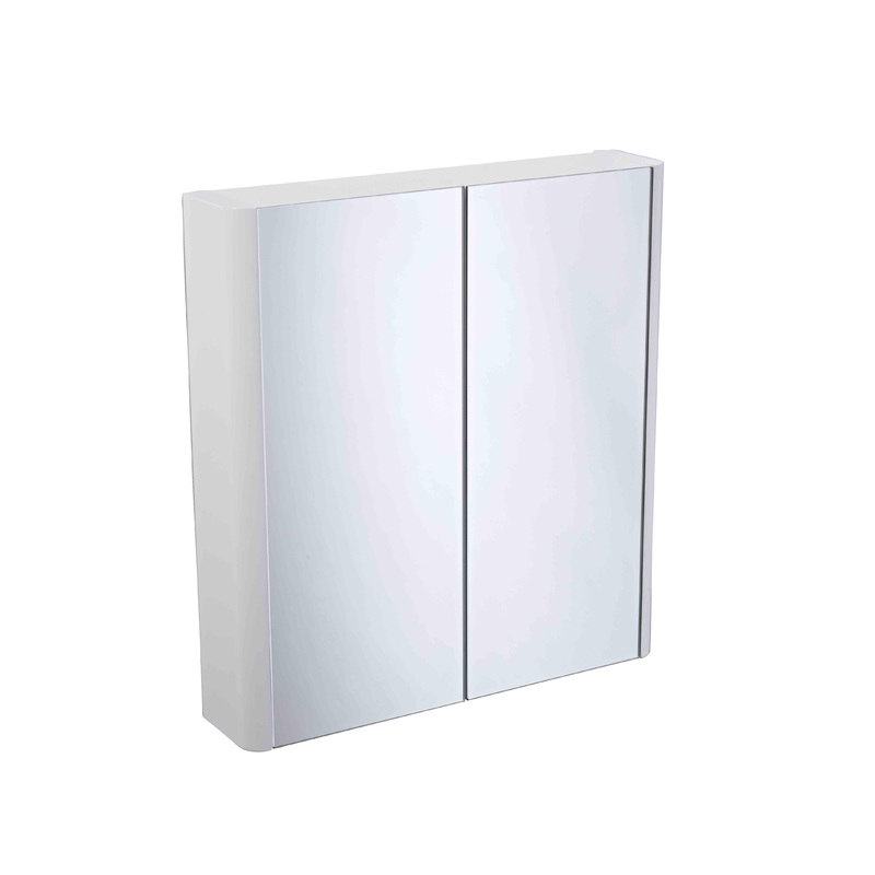 Contour Double Cabinet – White