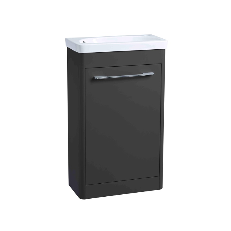 Contour Floor Mounted Cloakroom – Anthracite