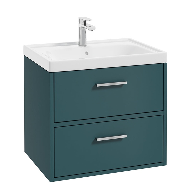 Finland Ocean Blue Matt 60cm Wall Hung V