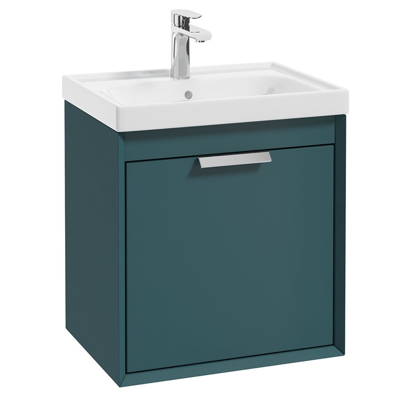 Fjord Ocean Blue Matt 50cm Wall Hung Van