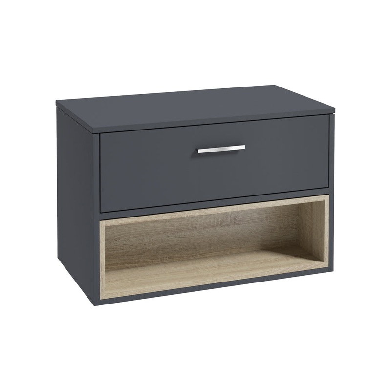 Malmo 80cm Countertop Basin Night Sky Bl