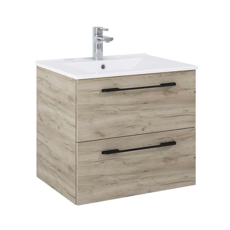 Otto Plus Craft Oak 60cm 2 Drawer Wall H