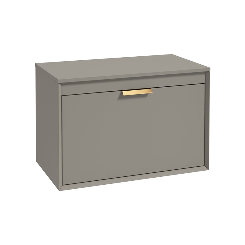 Fjord 80cm Unit with Countertop Gold Han