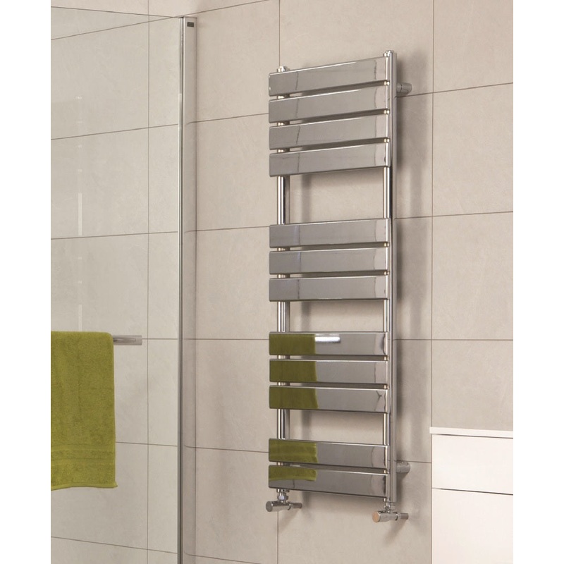 Forge 1200×500 Heated Towel Rail Chrome