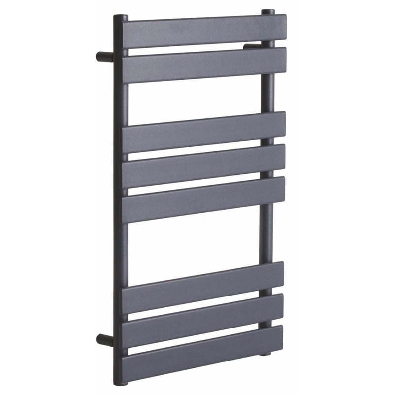 Forge 800×500 Heated Towel Rail Anthraci
