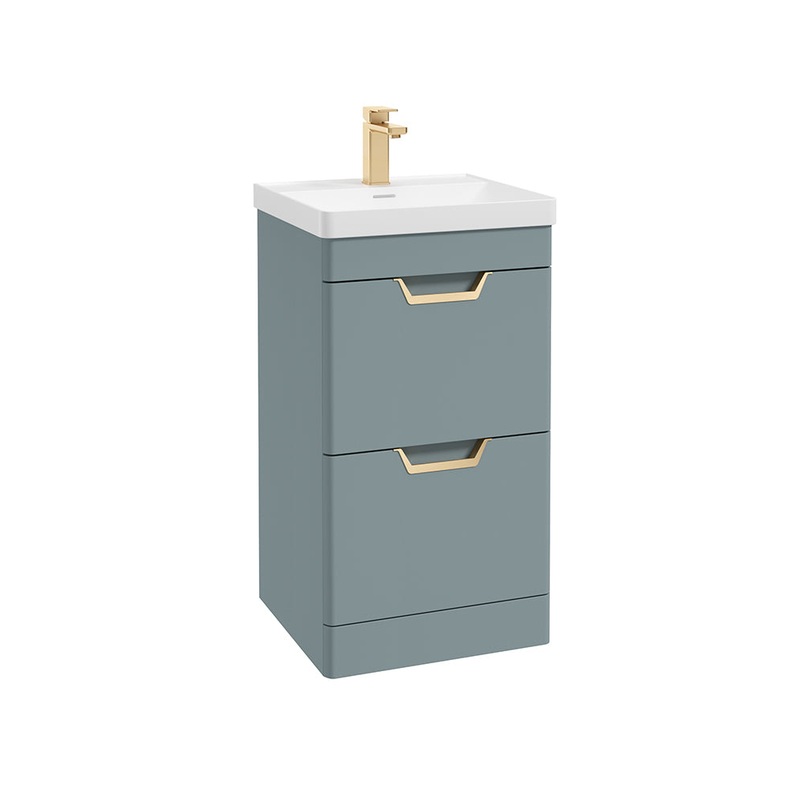 Freya 50cm 2 Drawer Floorstanding Vanity