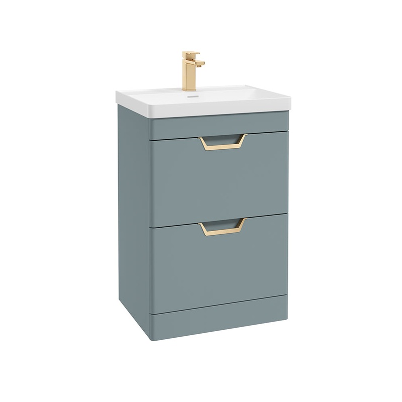 Freya 60cm 2 Drawer Floorstanding Vanity