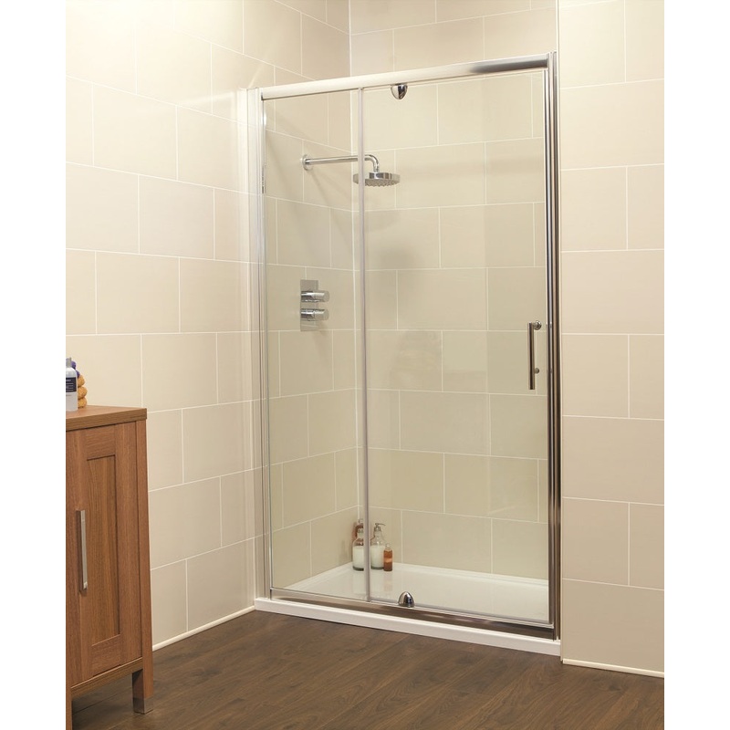 K2 1000mm semi-frameless pivot door & in
