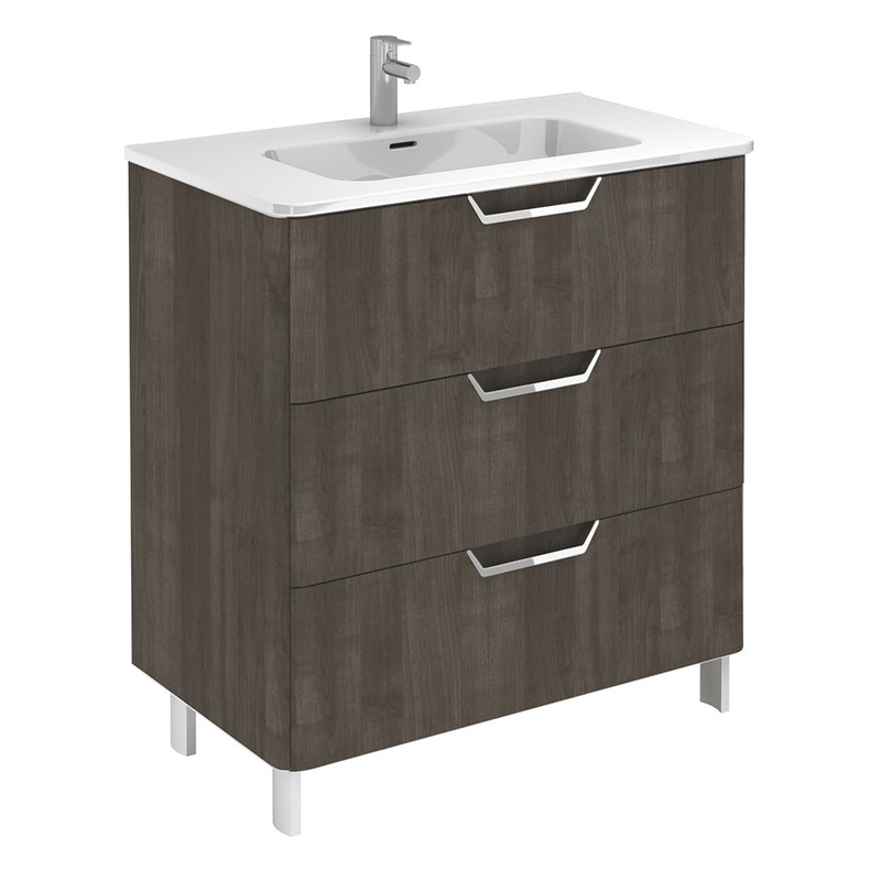 Lyon Smara Ash 3 Drawer 80cm Floor Stand