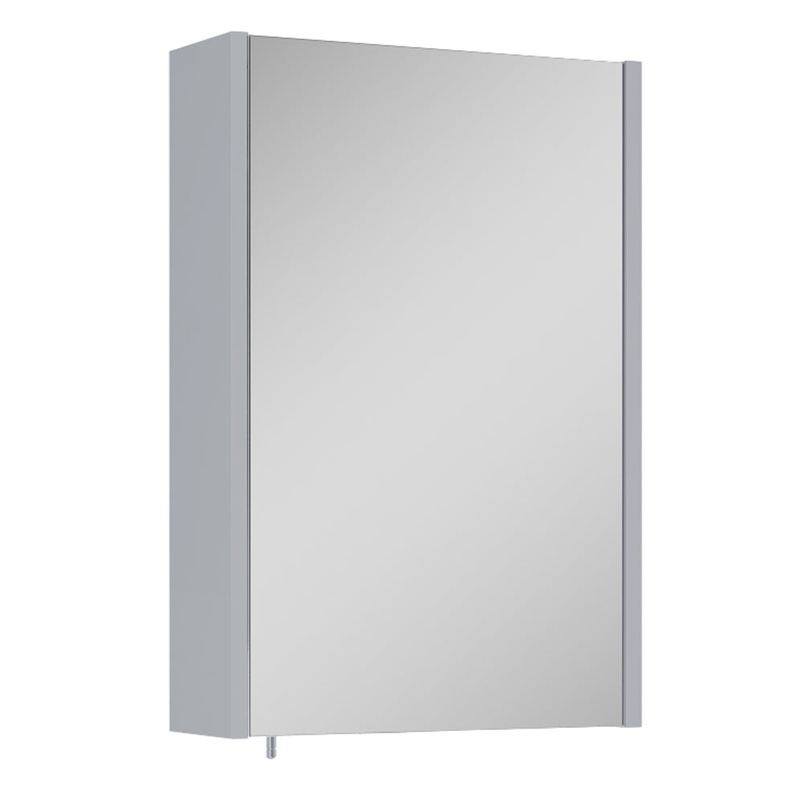 Otto Plus Gloss Light Grey 45cm Mirror C