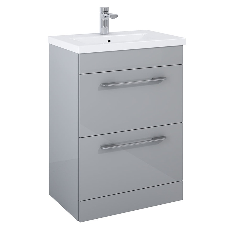 Otto Plus Gloss Light Grey 60cm Floor St