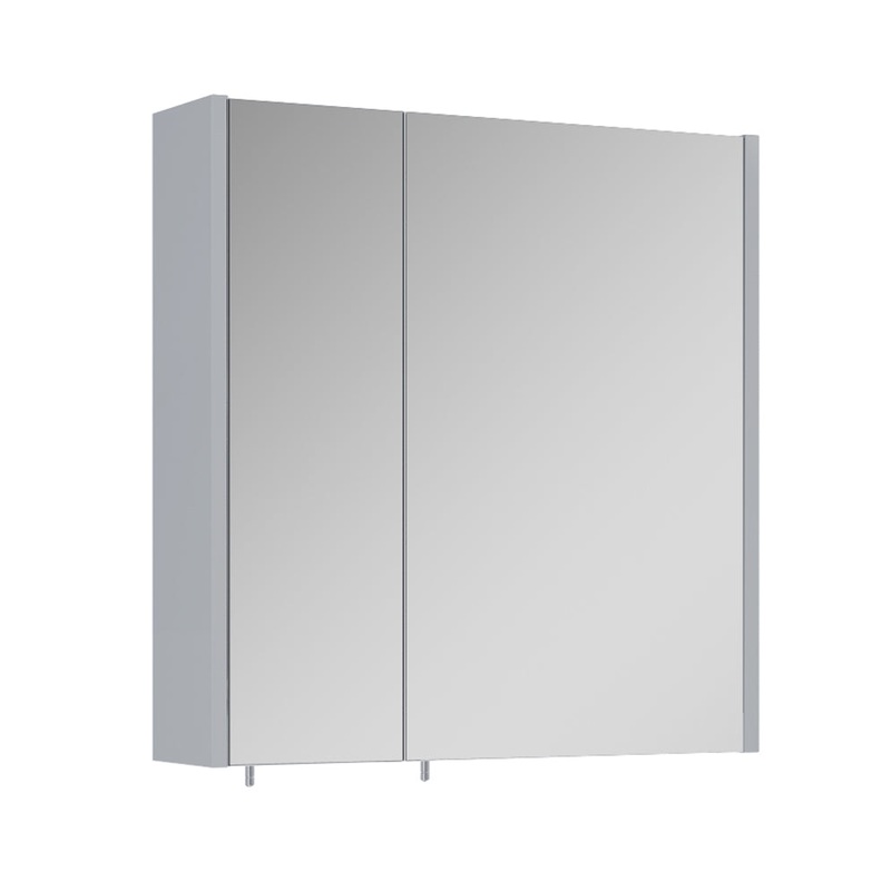 Otto Plus Gloss Light Grey 60cm Mirror C