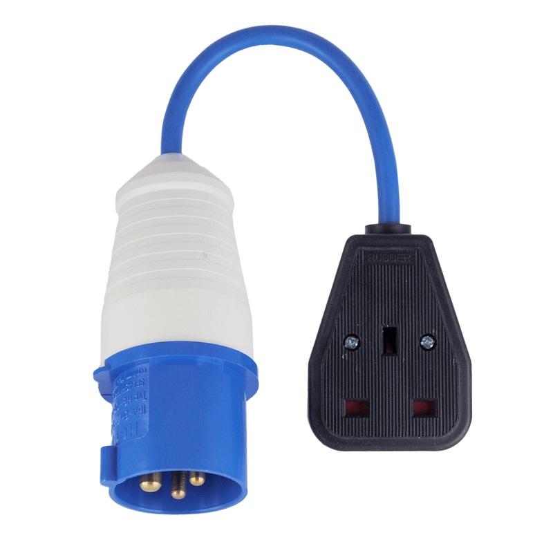 PONY LEAD 16AMP SINGLE SOCKET PLUG
