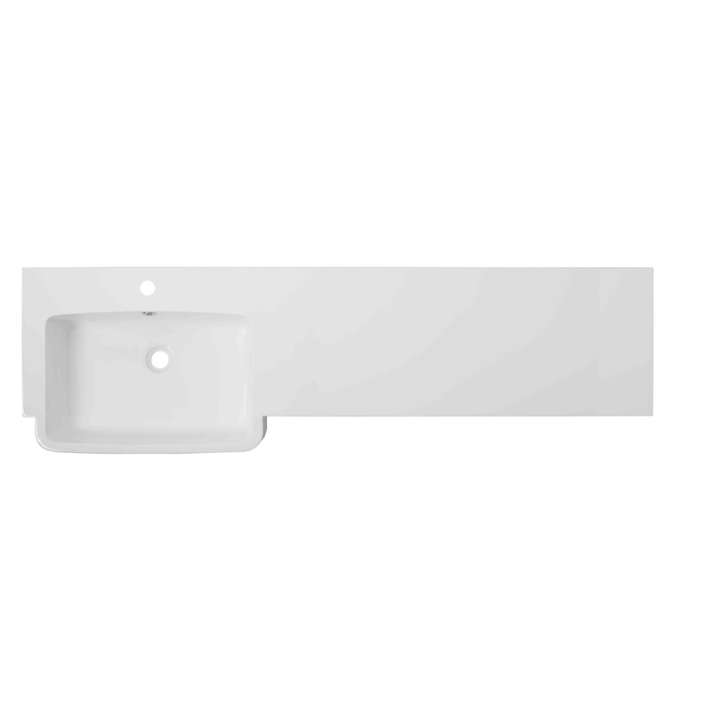 1500mm Standard Depth R2 Isocast Basin Left –