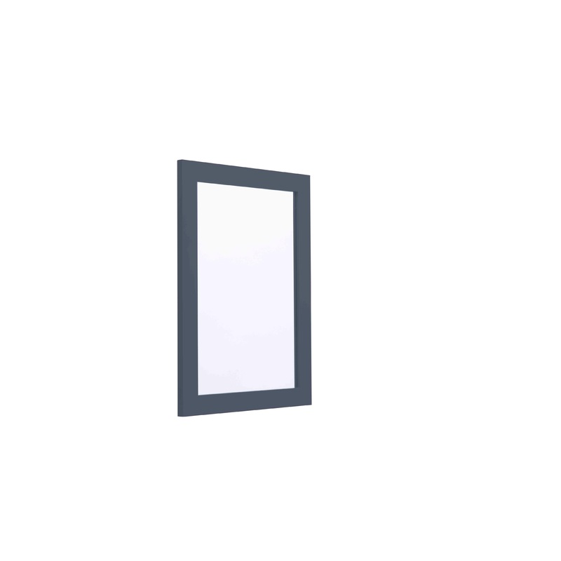 460x650mm Halcyon Mirror – Midnight Grey
