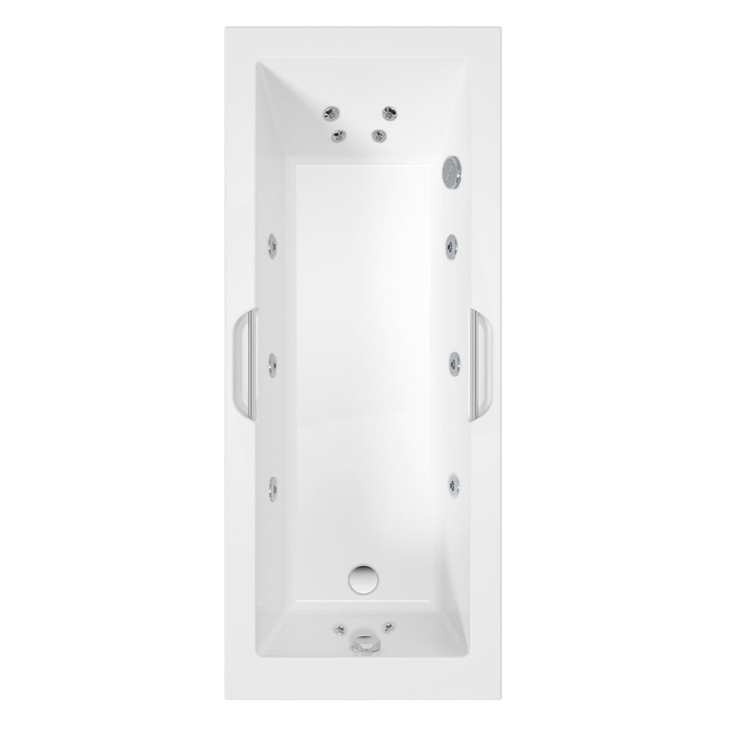 Cadenza Single Ended 12 Jet Bath 170X70
