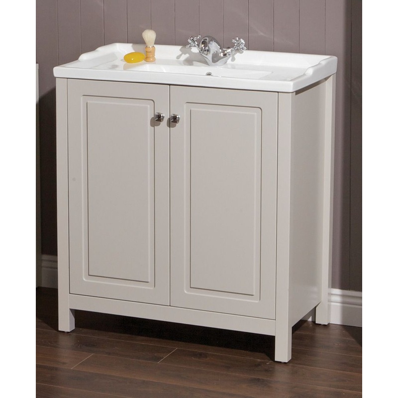Kingston stone 80 vanity unit & victoria