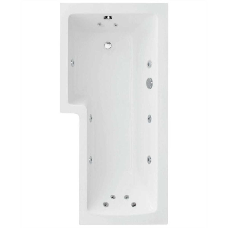L Shape 1700x850mm LH Single Ended 12 Je