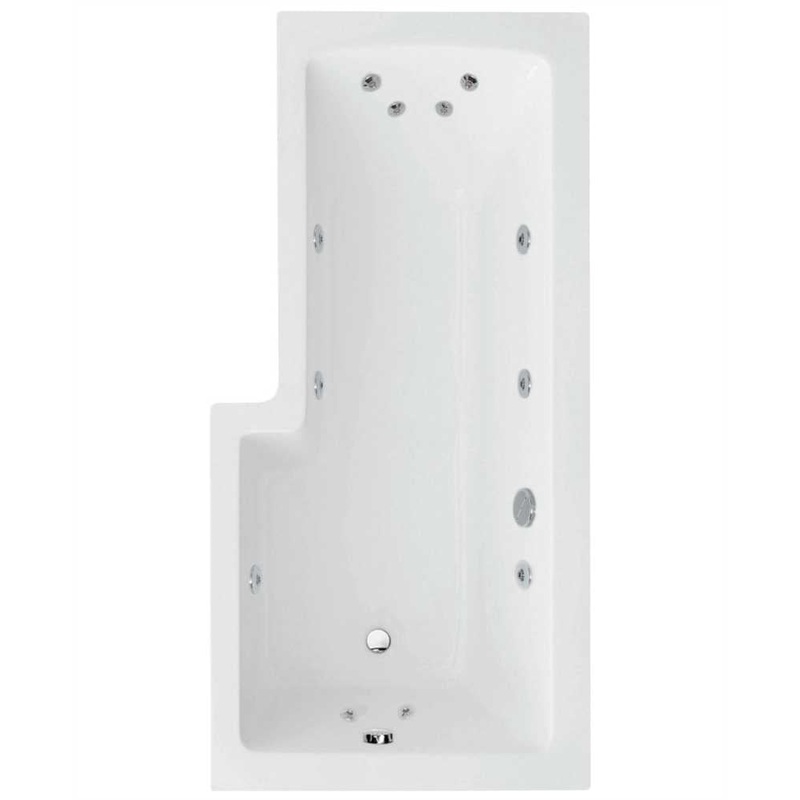 L Shape 1700x850mm RH Single Ended 12 Je