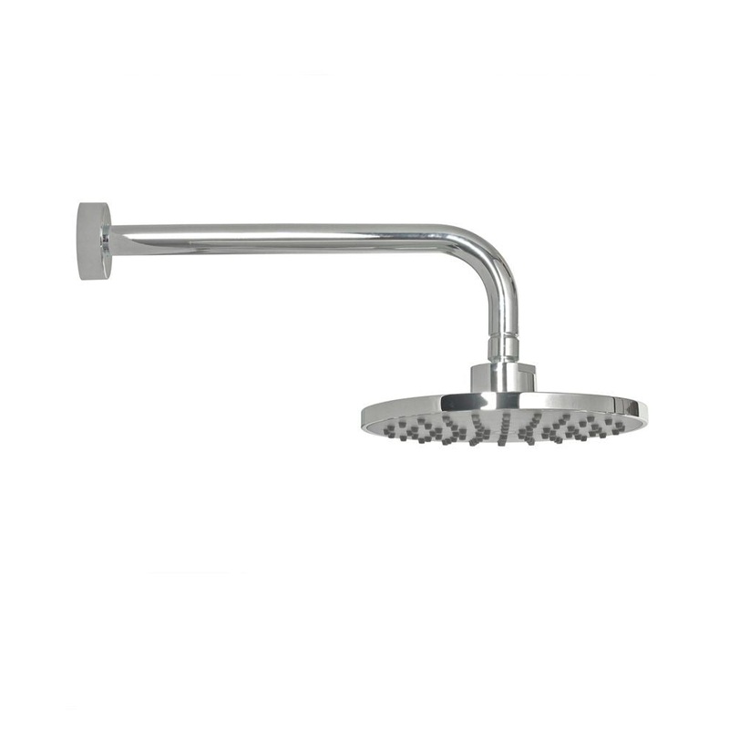 Leena 200 grey faceplate shower head&300