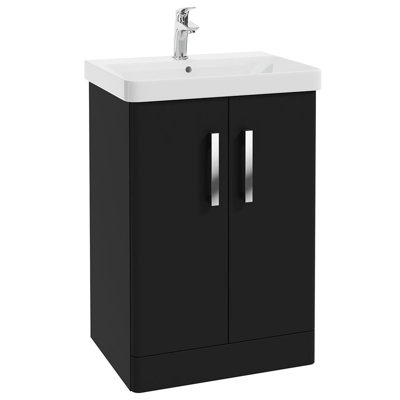 Odeon Black Matt 60cm Floorstanding 2 Do