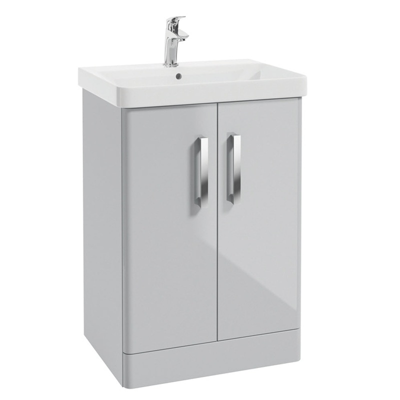 Odeon Cool Grey Gloss 60cm Floorstanding