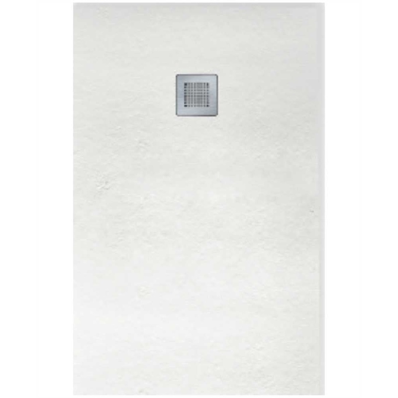 Slate White 1000x900mm Rectangular Showe