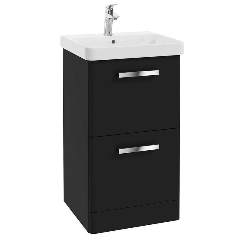 Odeon Black Matt 50cm Floorstanding 2 Dr