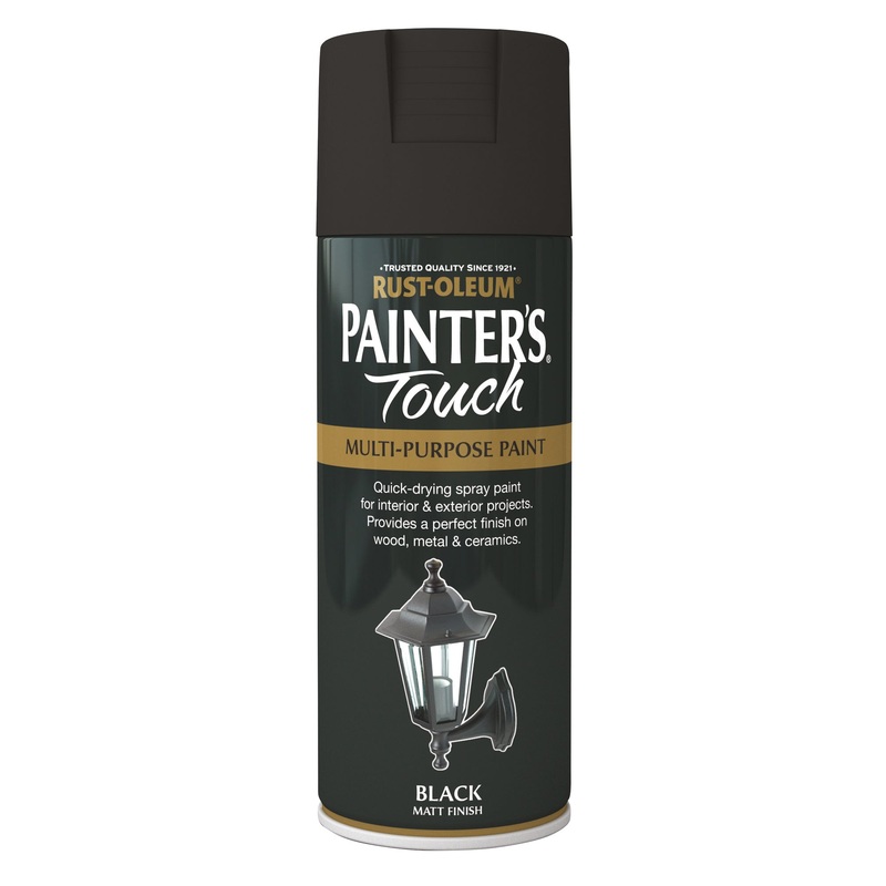 PAINTERS TOUCH FLAT BLACK 400ml