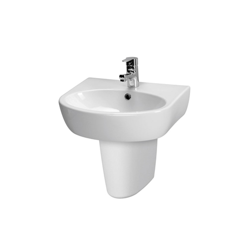 Parva 50cm Basin & Semi Pedestal