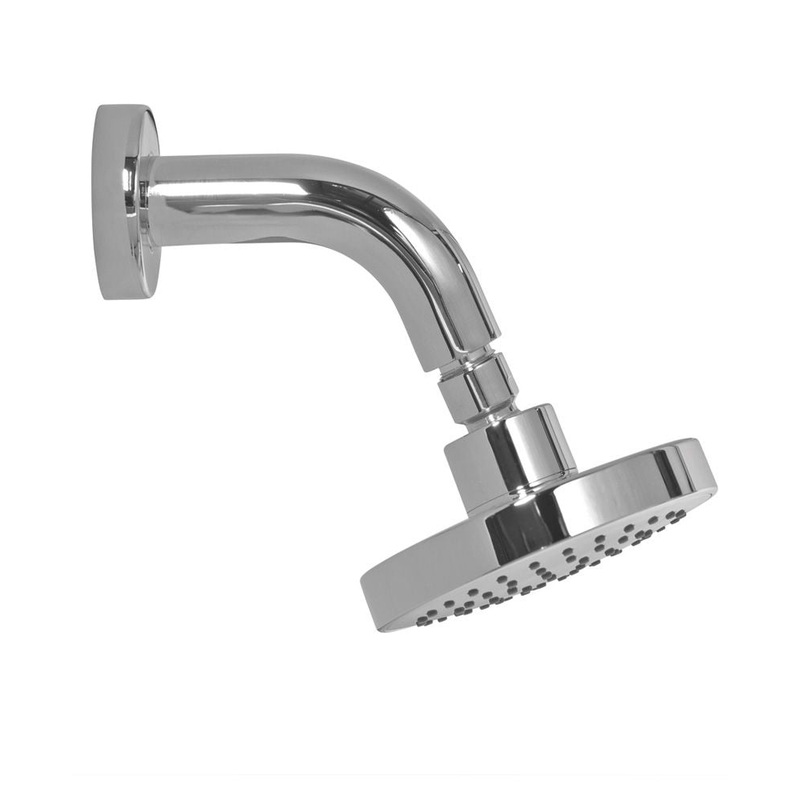 Riva 120 Chrome shower head&114 wall sho