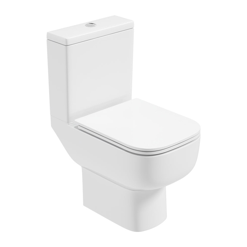 Rubix Close Coupled WC c/w Gamma Slim Se