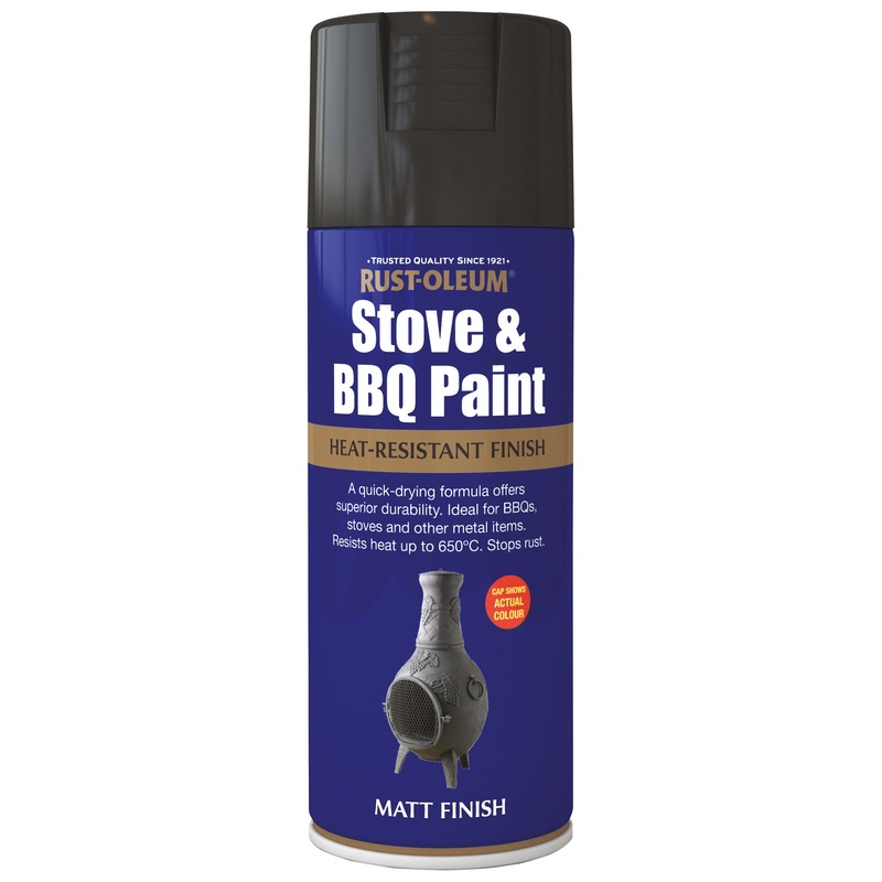 RUST-OLEUM BBQ BLACK 400ml