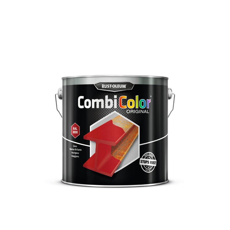 RUST-OLEUM COMBI RED SMOOTH 2.5l