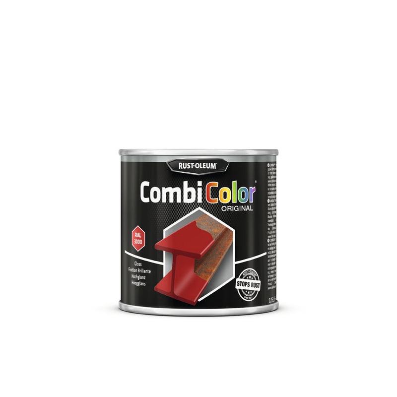 RUST-OLEUM COMBI RED SMOOTH 250ml
