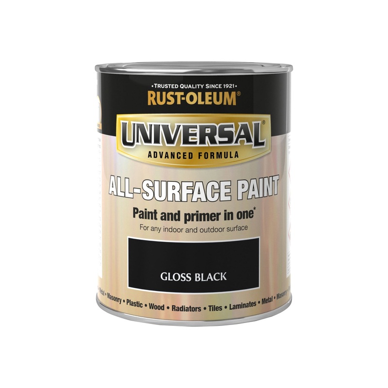 UNIVERSAL GLOSS BLACK 750ml