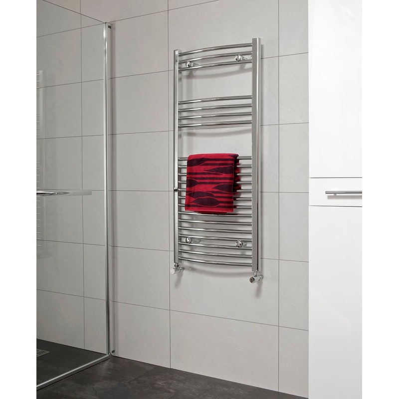 Curved Radiator 1200×500 Chrome
