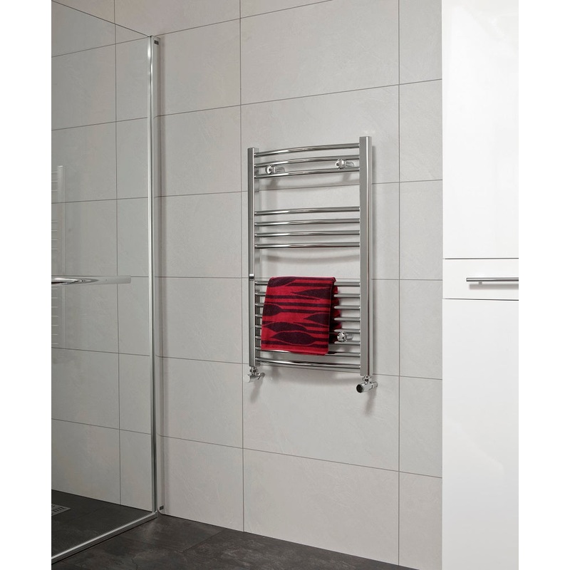 Curved Radiator 800×500 Chrome
