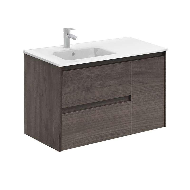 Dijon Samara Ash 90cm Vanity Unit
